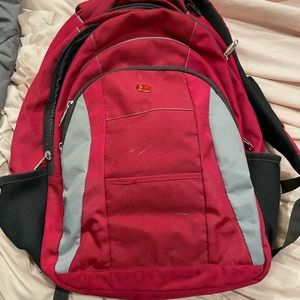 Swiss gear magenta pink backpack
